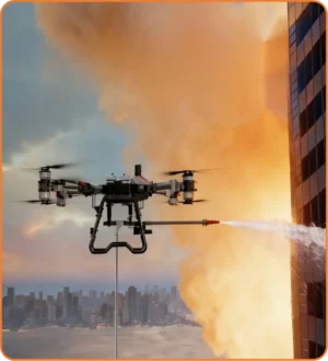 LONGD-180 Fire-Fighting Drone Platform